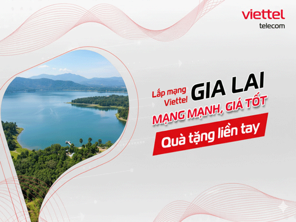 giá lắp mạng viettel gia lai