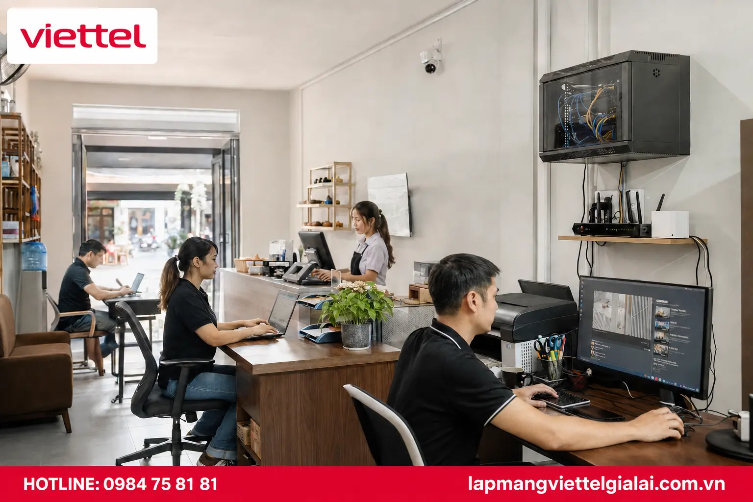 Internet Viettel doanh nghiệp ổn định tại Ia Pa