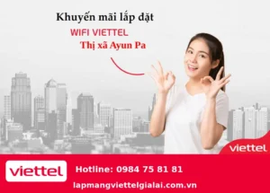 lắp mạng Viettel Ayun Pa